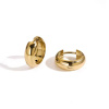 Victoria Filippi Stainless Steel Kruhové náušnice Estefani Gold - 13 mm, chirurgická ocel E-NE93063/26 Zlatá Victoria Filippi Stainless Steel Kruhové náušnice Estefani Gold - 13 mm, chirurgická ocel E-NE93063/26 Zlatá