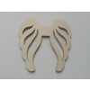 Drevené anjelské krídla 10 cm x 10cm Drevené anjelské krídla 10 cm x 10cm