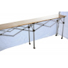 TENTino Skladací profi pult 4,5 mx 40 cm pre nožnicový stan TENTino Skladací profi pult 4,5 mx 40 cm pre nožnicový stan