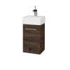Dreja Skrinka pod umývadlo HOST SZD 35 - D25 Teak / Úchytka T02 / D25 Teak / Levé Dreja Skrinka pod umývadlo HOST SZD 35 - D25 Teak / Úchytka T02 / D25 Teak / Levé