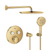 Súprava horná/hlavová sprcha Grohe Rainshower 26066GL0, vaňová/sprchová batéria Grohe Grohtherm SmartControl 29119GL0, 26574GL0, 27057GL0, 27074GL0, 28362GL1 Súprava horná/hlavová sprcha Grohe Rainshower 26066GL0, vaňová/sprchová batéria Grohe Grohtherm SmartControl 29119GL0, 26574GL0, 27057GL0, 27074GL0, 28362GL1
