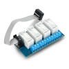 ABCtech Tinycontrol GSMKON-010 - reléová deska 4x 16A / cívka 12V pro řadič GSM / LAN ABCtech Tinycontrol GSMKON-010 - reléová deska 4x 16A / cívka 12V pro řadič GSM / LAN