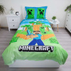 Svietiace obliečky Minecraft Jungle Fight Svietiace obliečky Minecraft Jungle Fight