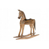 Hojdací koník drevený 36x11x37,5cm Hojdací koník drevený 36x11x37,5cm