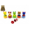 Teddies Razítko dřevěné zvířátko 6cm Teddies Razítko dřevěné zvířátko 6cm