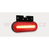 poziční světlo LED oválné červené (124x75 mm) s odrazkou, s držákem v horní části 9908114 poziční světlo LED oválné červené (124x75 mm) s odrazkou, s držákem v horní části 9908114