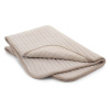 Béžová bavlnená deka pre psa 90x120 cm Onda Greige L – MiaCara Béžová bavlnená deka pre psa 90x120 cm Onda Greige L – MiaCara
