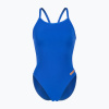 Dámske jednodielne plavky arena Team Swimsuit Challenge Solid neon blue/team orange Dámske jednodielne plavky arena Team Swimsuit Challenge Solid neon blue/team orange
