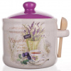 Banquet LAVENDER dóza s lyžičkou 60ZF1099 400ml Banquet LAVENDER dóza s lyžičkou 60ZF1099 400ml