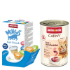 animonda mix balenie: 12 x 400 g Carny Adult + 20 x 15 g Milkies Selection - kuracie s morčacími a kačacími srdiečkami + Milkies Snack (4 druhy) animonda mix balenie: 12 x 400 g Carny Adult + 20 x 15 g Milkies Selection - kuracie s morčacími a kačacími srdiečkami + Milkies Snack (4 druhy)
