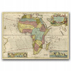 Retro štýl plagát ročník mapa African A1 85x60 cm (Retro štýl plagát ročník mapa African A1 85x60 cm) Retro štýl plagát ročník mapa African A1 85x60 cm (Retro štýl plagát ročník mapa African A1 85x60 cm)
