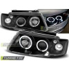 Predné svetlá Volkswagen Passat B5 3B, 1996-2000, Angel Eyes, čierne black 1 Predné svetlá Volkswagen Passat B5 3B, 1996-2000, Angel Eyes, čierne black 1