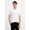 Calvin Klein polo tričko pánske bavlnené LV04LC239G biela S Calvin Klein polo tričko pánske bavlnené LV04LC239G biela S