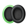 1 pár HyperX Cloud II / Silver / Alpha / Flight / Stinger ušné vankúšiky, pena, Farba: Čierna a zelená 1 pár HyperX Cloud II / Silver / Alpha / Flight / Stinger ušné vankúšiky, pena, Farba: Čierna a zelená