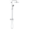 Grohe Sprchový systém Vitalio Joy na stěnu s pákovou baterií chrom 27684001 Grohe Sprchový systém Vitalio Joy na stěnu s pákovou baterií chrom 27684001