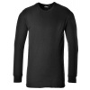 Portwest Tričko s dlhým rukávom TERMO KLASIK pánské čierné M Portwest Tričko s dlhým rukávom TERMO KLASIK pánské čierné M