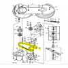 Klinový remeň kosačky - Synchrónny pás John Deere LT166 LT170 M150717 (Synchrónny pás John Deere LT166 LT170 M150717)
