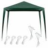 Párty stan, záhradný pavilón, predajný stánok, altánok zelený 2,5 x 2,5 m Párty stan, záhradný pavilón, predajný stánok, altánok zelený 2,5 x 2,5 m