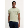 Bavlnené tričko Tommy Hilfiger MW0MW11797 zelená L Bavlnené tričko Tommy Hilfiger MW0MW11797 zelená L