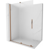 Mexen Velar, sprchová zástena s posuvnými dverami Walk-in 160 x 200 cm, 8mm sklo námraza, ružové zlato, 871-160-000-33-60 Mexen Velar, sprchová zástena s posuvnými dverami Walk-in 160 x 200 cm, 8mm sklo námraza, ružové zlato, 871-160-000-33-60
