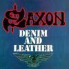 SAXON - DENIM AND LEATHER LP SAXON - DENIM AND LEATHER LP