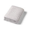 BABYONO Deka z organickej bavlny pletená 75 x 100 cm grey 0m+ 1647-02-BO BABYONO Deka z organickej bavlny pletená 75 x 100 cm grey 0m+ 1647-02-BO