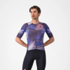CASTELLI Cyklistický dres s krátkym rukávom - AERO RACE 8S - fialová 2XL CASTELLI Cyklistický dres s krátkym rukávom - AERO RACE 8S - fialová 2XL