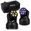 BeamZ NOVA68G-BK moving head set s taškou - 2x Wash moving heads s gobo - RGBW LED - Čierna BeamZ NOVA68G-BK moving head set s taškou - 2x Wash moving heads s gobo - RGBW LED - Čierna