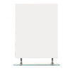 Sapho WEGA zrkadlo s policou 70x80cm 60092-7 Sapho WEGA zrkadlo s policou 70x80cm 60092-7