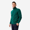 INESIS Pánsky golfový pulóver s golierom na zips MW500 zelený 2XL INESIS Pánsky golfový pulóver s golierom na zips MW500 zelený 2XL
