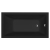 Polysan Obdélníková vana Noemi 150x80 cm akrylát levá i pravá černá matná 71727.21 Polysan Obdélníková vana Noemi 150x80 cm akrylát levá i pravá černá matná 71727.21