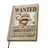 Zápisník One Piece - Wanted Luffy Wano, A5 Zápisník One Piece - Wanted Luffy Wano, A5