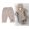 Pletené nohavice Hand Made Boy, Baby Nellys, béžové, veľ. 74 Pletené nohavice Hand Made Boy, Baby Nellys, béžové, veľ. 74