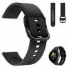 Remienok Best Accessories pre Polar Ignite 2/3/Unite/Pacer 20 mm čierny Remienok Best Accessories pre Polar Ignite 2/3/Unite/Pacer 20 mm čierny