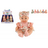 Teddies Bábika/bábätko plast pevné telo 26cm mix druhov Teddies Bábika/bábätko plast pevné telo 26cm mix druhov