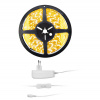 Solight LED svetelný pás s testrom, 5m, sada s 12V adaptérom, 4,8W/m, IP20, teplá biela Solight LED svetelný pás s testrom, 5m, sada s 12V adaptérom, 4,8W/m, IP20, teplá biela