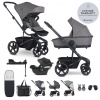 EASYWALKER Kočík kombinovaný Harvey⁵ Pebble Grey XXL RWS + CYBEX Aton B2 i-Size + základňa EASYWALKER Kočík kombinovaný Harvey⁵ Pebble Grey XXL RWS + CYBEX Aton B2 i-Size + základňa