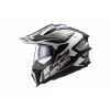 Motocyklová helma LS2 MX701 EXPLORER ALTER M. BLACK WHITE-06 XL Motocyklová helma LS2 MX701 EXPLORER ALTER M. BLACK WHITE-06 XL