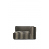 Ferm Living Modul Catena Louisiana Armrest L401, pravý – pieskový/čierny Ferm Living Modul Catena Louisiana Armrest L401, pravý – pieskový/čierny