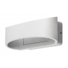 Rabalux Biele fasádne LED svietidlo Gerla 9W IP54 77178 Rabalux Biele fasádne LED svietidlo Gerla 9W IP54 77178