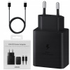 Samsung 45W Power Adapter + USB-C To USB-C Cable - EP-T4510XBEGEU - Black Samsung 45W Power Adapter + USB-C To USB-C Cable - EP-T4510XBEGEU - Black