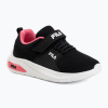 Detské topánky FILA Madrun Velcro black/sangria sunset Detské topánky FILA Madrun Velcro black/sangria sunset