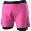 Kraťasy DYNAFIT Alpine Pro 2/1 Shorts W Pink Glo Ružová L Kraťasy DYNAFIT Alpine Pro 2/1 Shorts W Pink Glo Ružová L