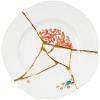 Seletti Jedálenský tanier KINTSUGI 1 27,5 cm, biely Seletti Jedálenský tanier KINTSUGI 1 27,5 cm, biely