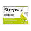 Strepsils Citrón bez cukru 24 pastiliek Strepsils Citrón bez cukru 24 pastiliek