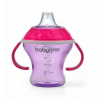Babyono hrnček netečúci s mäkkým náustkom Natural Nursing 180 ml ružový Babyono hrnček netečúci s mäkkým náustkom Natural Nursing 180 ml ružový