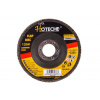 Kotúč brúsny lamelový 115 mm P120 HOTECHE HT550310 Kotúč brúsny lamelový 115 mm P120 HOTECHE HT550310