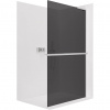 CERANO - Sprchová zástena Walk-in Onyx L-pravá vzpera - 8 mm + polička/držiak na uteráky - chróm, grafitové sklo - 140x200 cm CERANO - Sprchová zástena Walk-in Onyx L-pravá vzpera - 8 mm + polička/držiak na uteráky - chróm, grafitové sklo - 140x200 cm