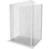 Mexen Kioto voľne stojaca sprchová stena 170 x 30 x 30 cm, transparentná, biela - 800-170-030-222-20-00-030 Mexen Kioto voľne stojaca sprchová stena 170 x 30 x 30 cm, transparentná, biela - 800-170-030-222-20-00-030