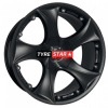 Keskin KT9 7,5x17 4x100/108 ET18 MATT BLACK PAINTED Keskin KT9 7,5x17 4x100/108 ET18 MATT BLACK PAINTED